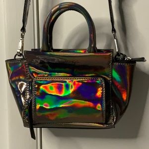Kendall & Kylie Grey Holographic mini purse!